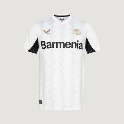 Bayer 04 Leverkusen - Maillot Extérieur 24/25 - Blanc, Noir