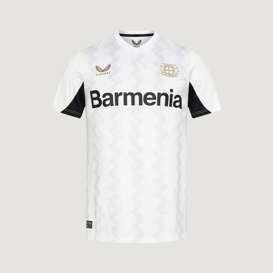 Bayer 04 Leverkusen - Maillot Extérieur 24/25 - Blanc, Noir