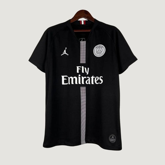 Paris Saint Germain ( PSG ) - Maillot rétro 18/19 - Noir