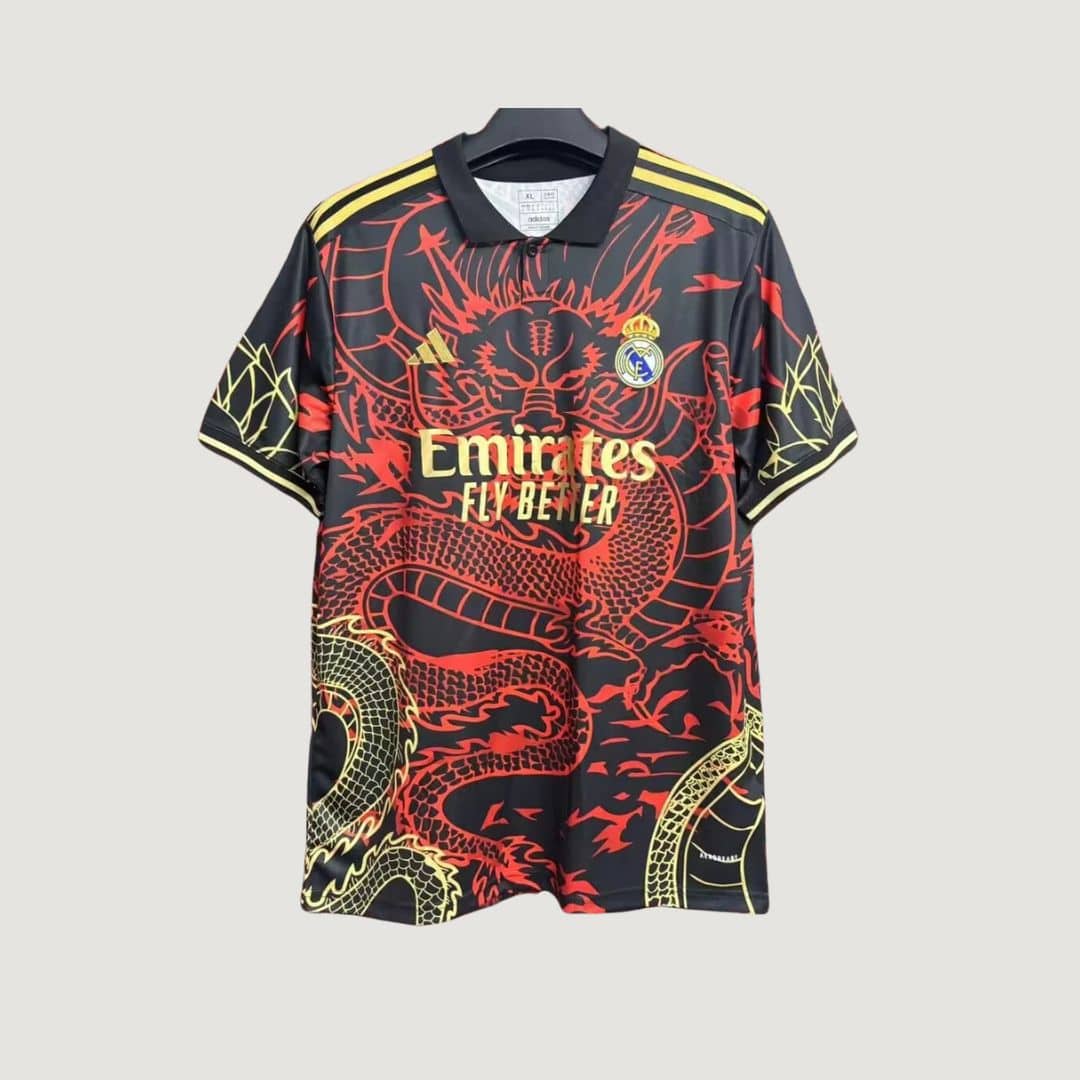 Real Madrid - Maillot Concept - Noir, Rouge