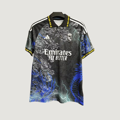 Real Madrid - Maillot Concept - Dragons Noir, Bleu