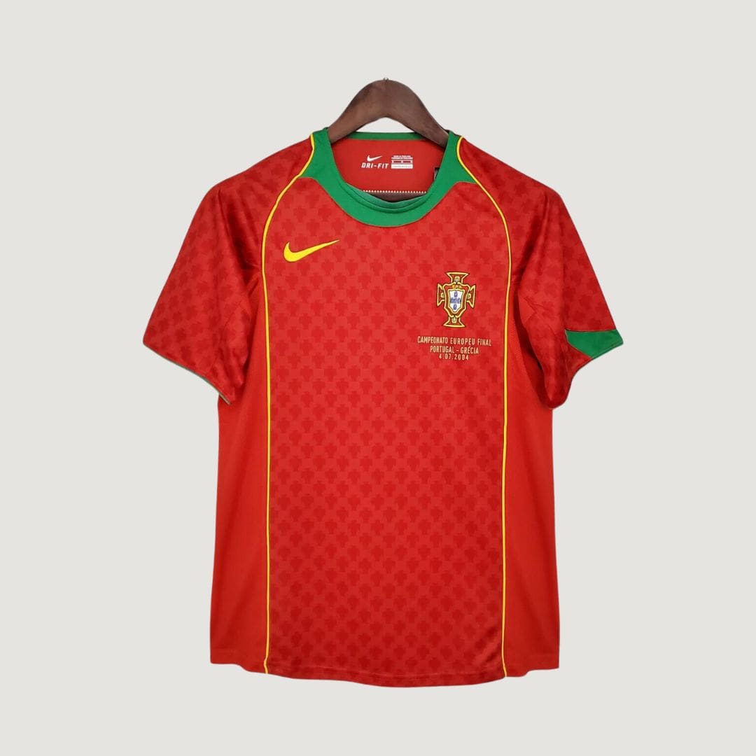 Portugal - Maillot Rétro - Rouge, Vert