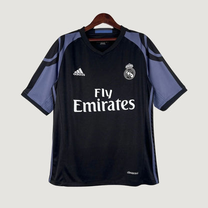 Real Madrid - Maillot Rétro extérieur 2016/2017 - Noir, Violet