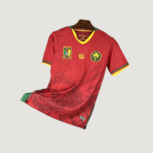 Cameroun – Maillot Extérieur 2025/26 – Rouge