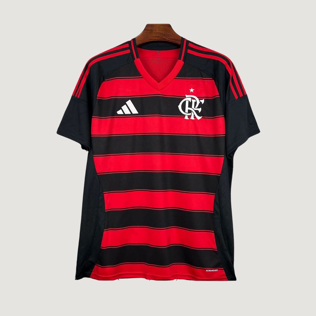 Flamengo – Maillot Domicile 2025/2026 – Rouge et Noir