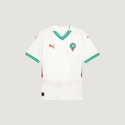 Maroc - Maillot Extérieur 24/25 - Blanc, Vert, Rouge