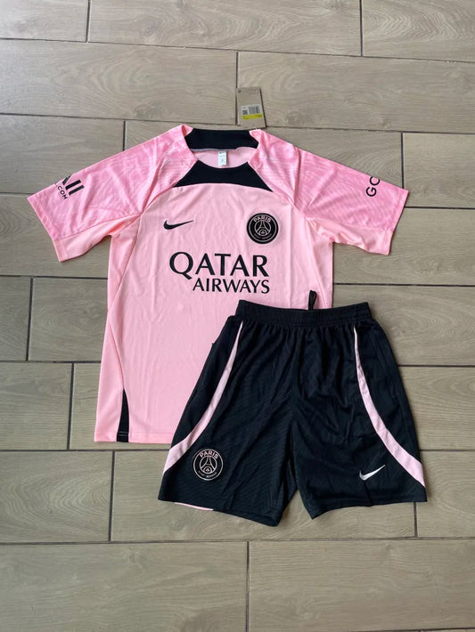 Paris saint germain ( PSG ) - Ensemble d'entrainement 23/24 - Rose, Noir