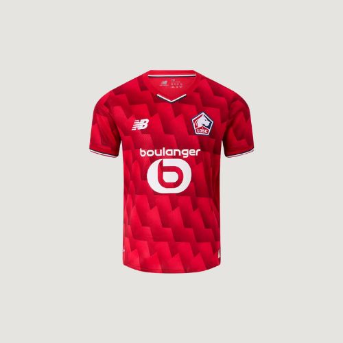 LOSC Lille – Maillot Domicile 25/26 – Rouge,Blanc