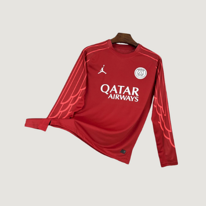 Paris Saint-Germain – Maillot Gardien Quatrième 24/25 Manches Longues – Rouge