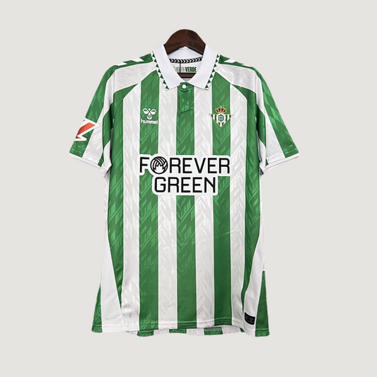 Real Betis - Maillot Domicile 24/25 - Vert,Blanc