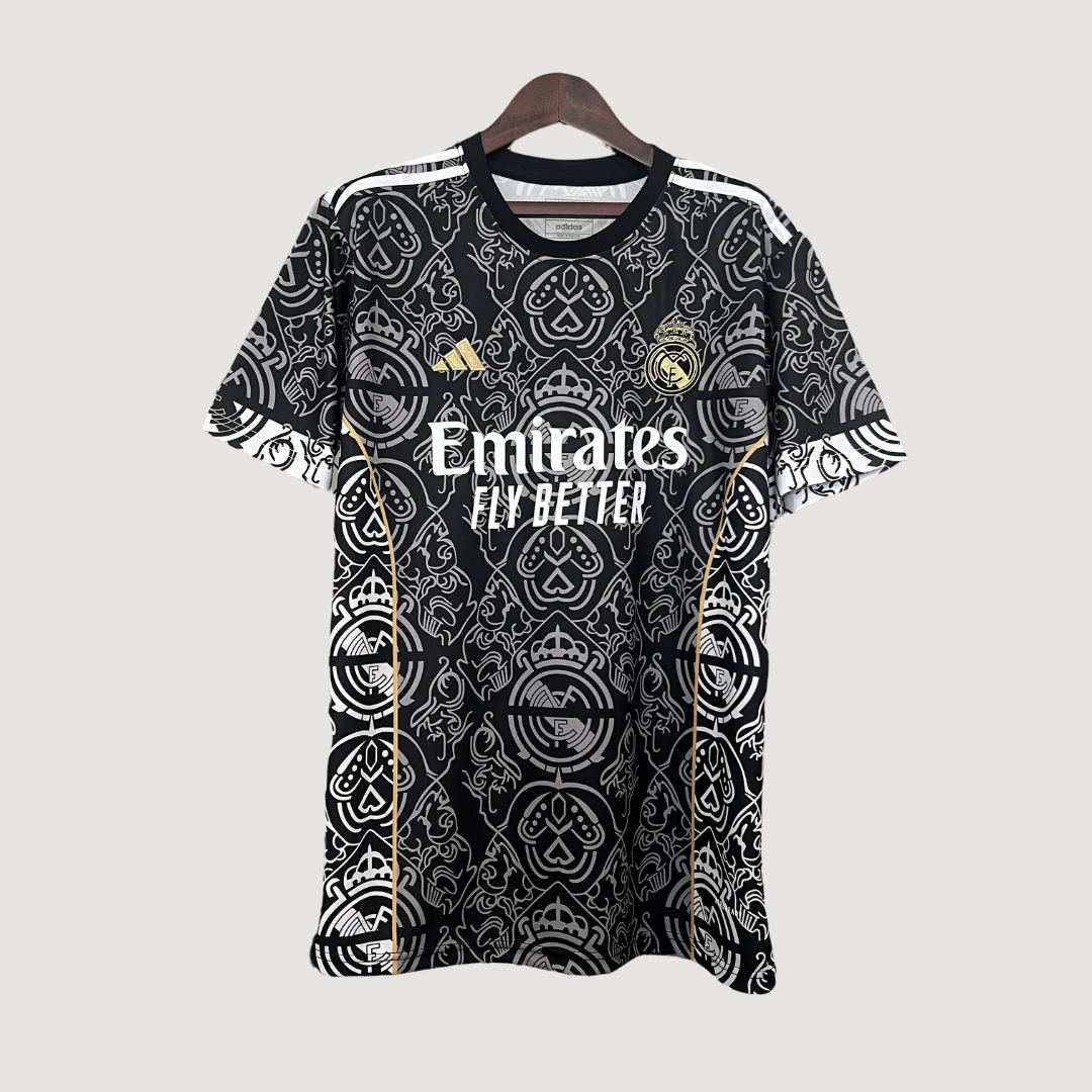 Real Madrid - Maillot Concept - Noir, Blanc ( Fan )
