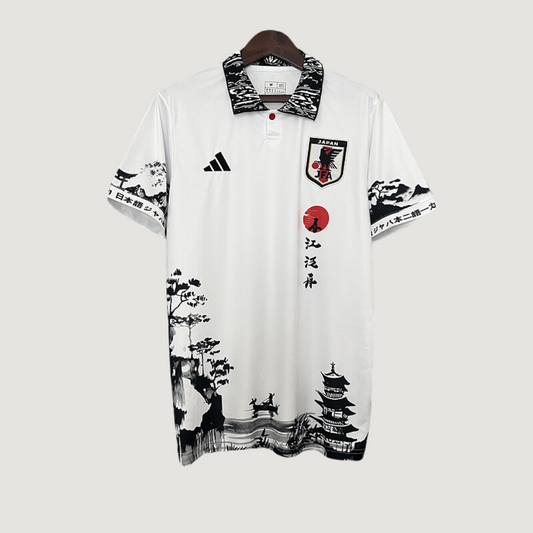 Japon - Maillot Concept - Blanc, Noir