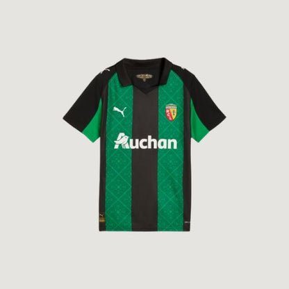 RC Lens – Maillot Extérieur 2025/26 – Noir & Vert