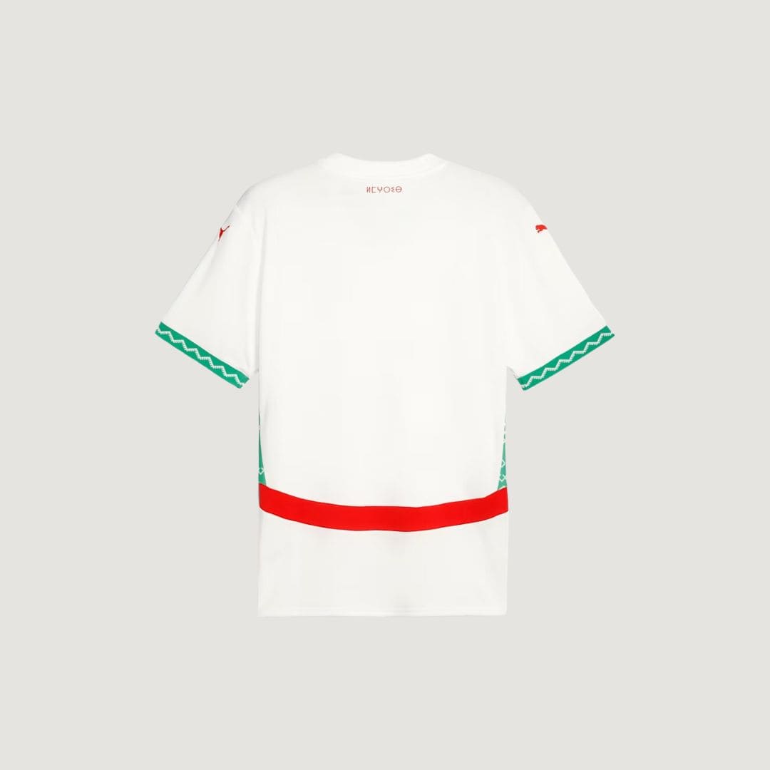 Maroc - Maillot Extérieur 24/25 - Blanc, Vert, Rouge