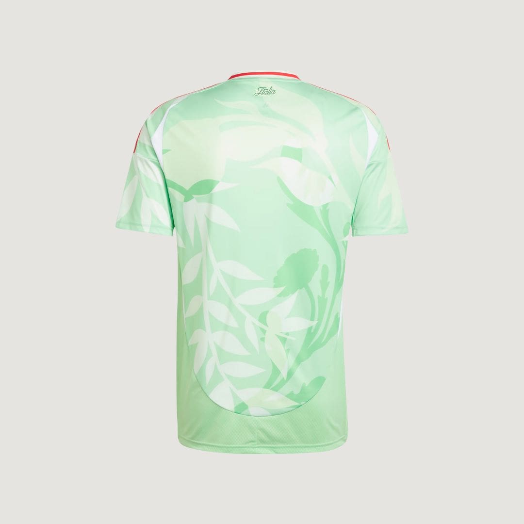 Italie – Maillot Extérieur 2025/26 (Équipe Féminine) – Vert Clair, Blanc & Rouge
