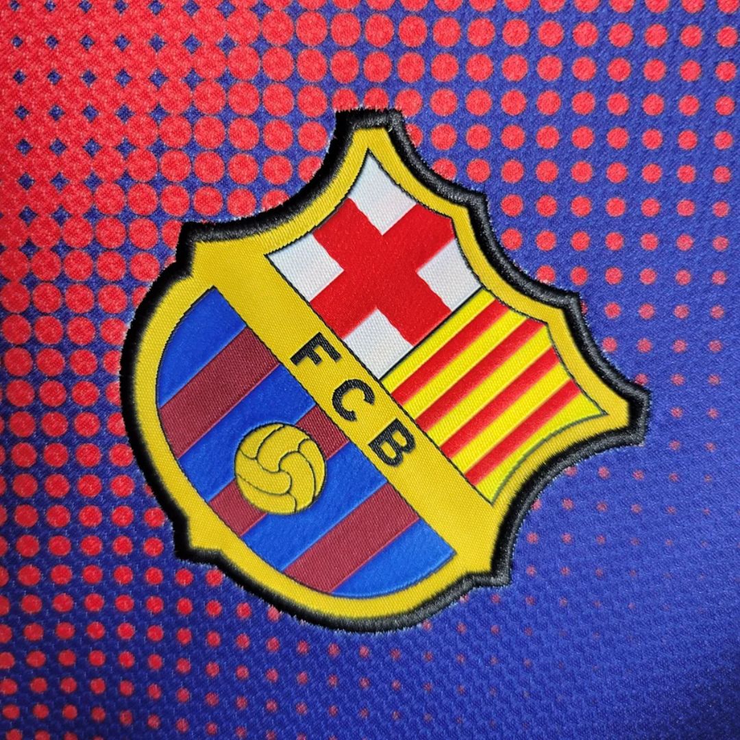 FC Barcelone - Maillot Rétro  12/13 - Bleu, Rouge