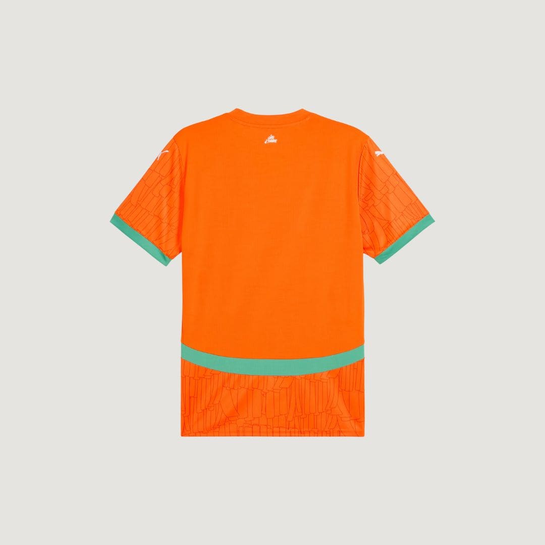 Côte d’Ivoire - Maillot Domicile 24/25 - Orange, Vert