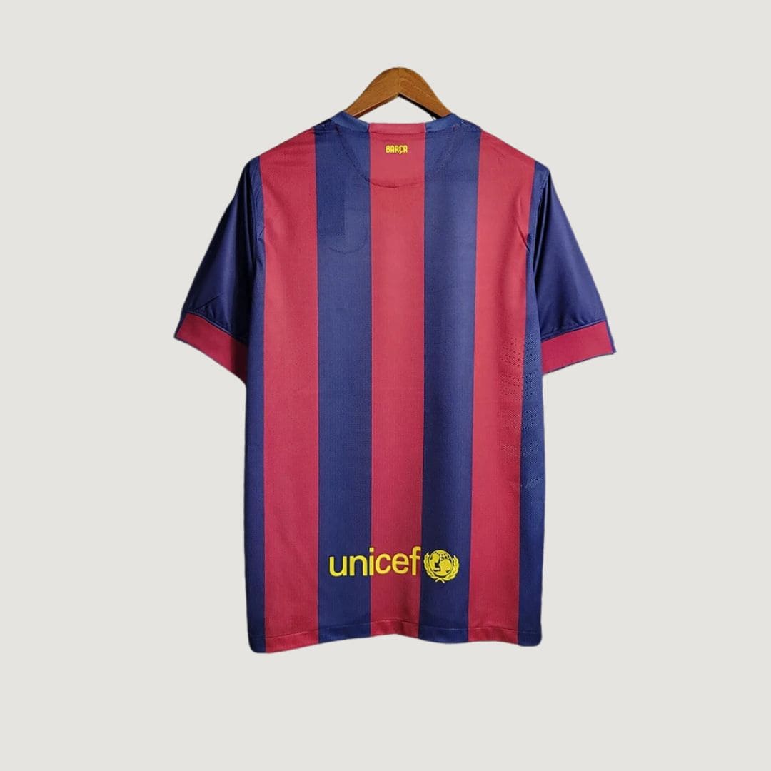 FC Barcelone - Maillot Rétro 14/15 - Bleu, Rouge