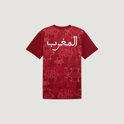 Maroc - Maillot d'avant-match 24/25 - Rouge, Vert