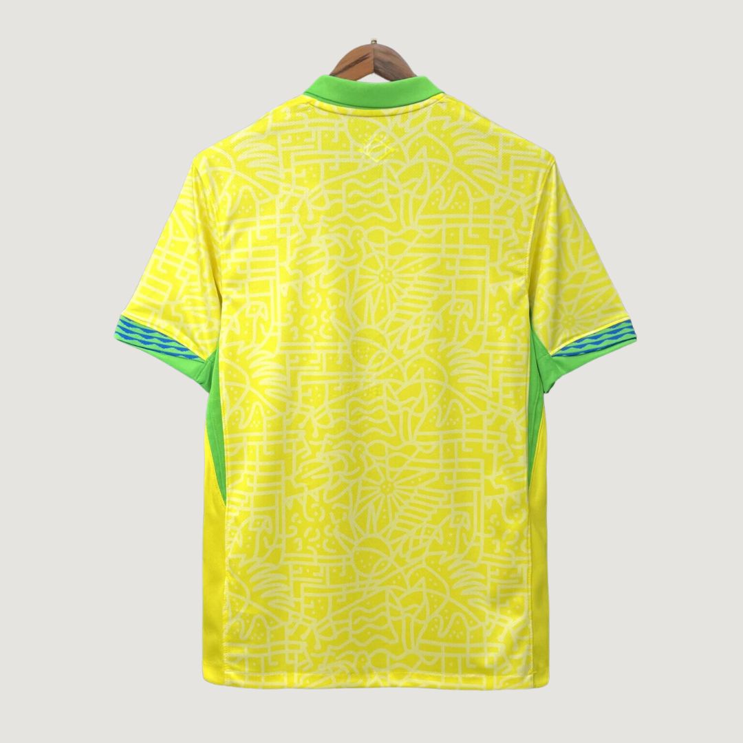 Brésil 24/25 - Maillot Domicile - Jaune