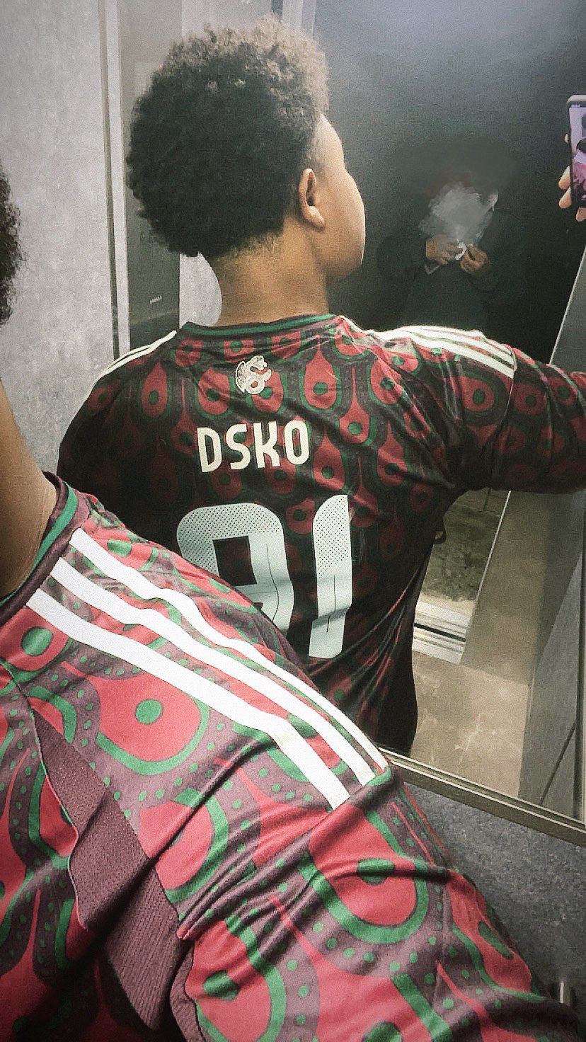 Mexique - Maillot Domicile 24/25 - Bordeaux, Vert