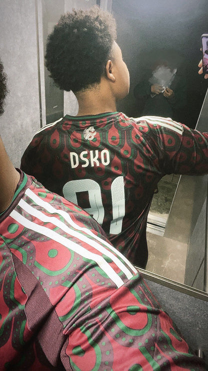 Mexique - Maillot Domicile 24/25 - Bordeaux, Vert