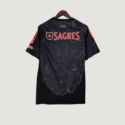 S.L. Benfica - Maillot Extérieur 24/25 - Noir, Rouge