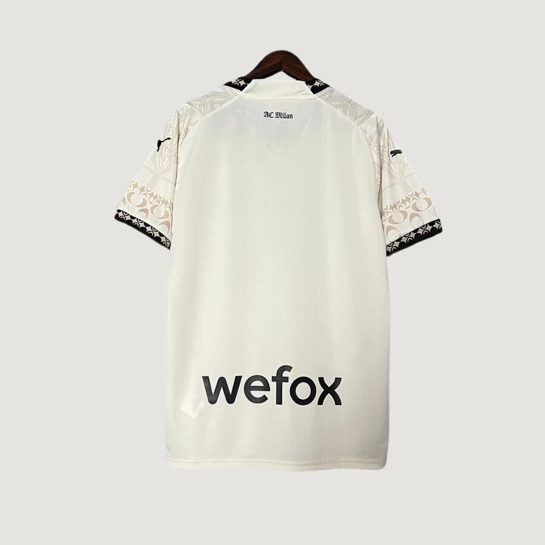 AC Milan - Maillot x PLEASURES Forth  - Crème, Noir ( Fan )