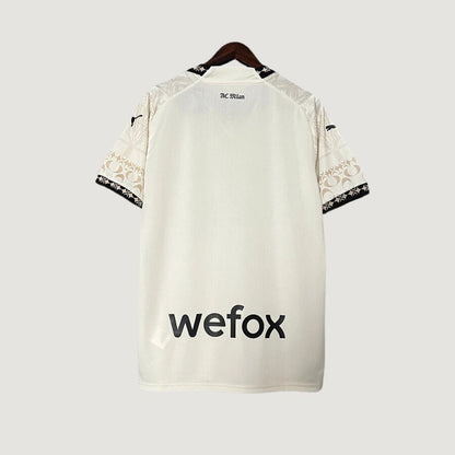 AC Milan - Maillot x PLEASURES Forth  - Crème, Noir ( Fan )
