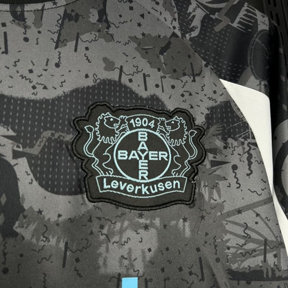 Bayer 04 Leverkusen - Maillot Third 24/25 - Noir, Bleu