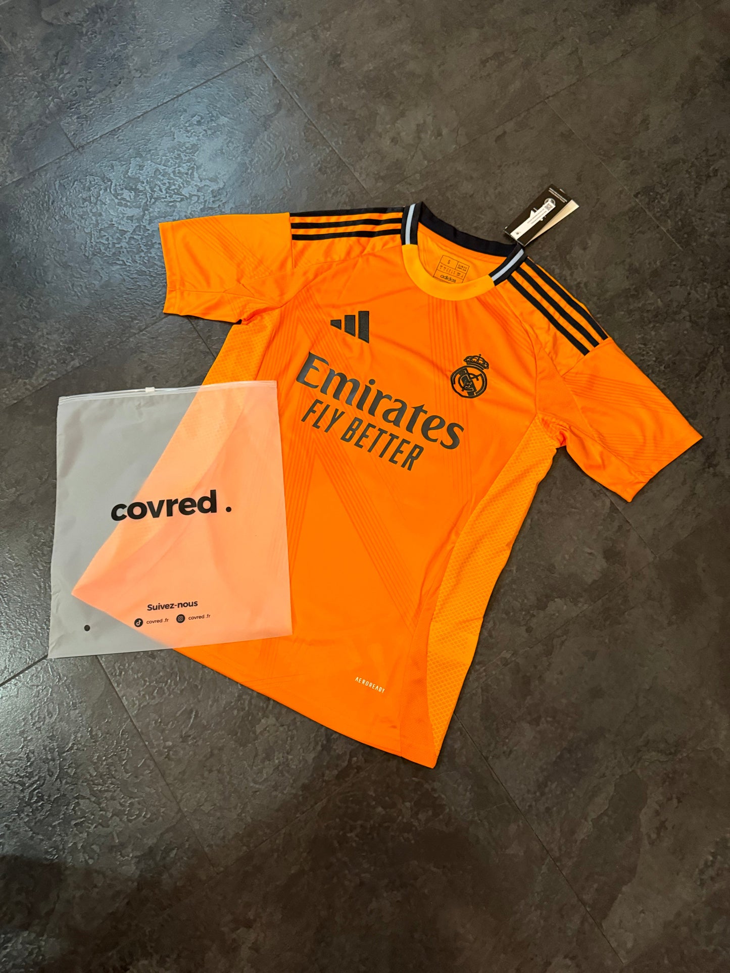 Real Madrid - Domicile 24/25 - Orange ( Fan )