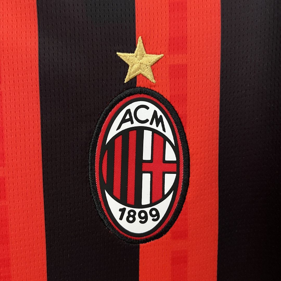 AC Milan - Maillot Domicile 24/25 - Rouge, Noir