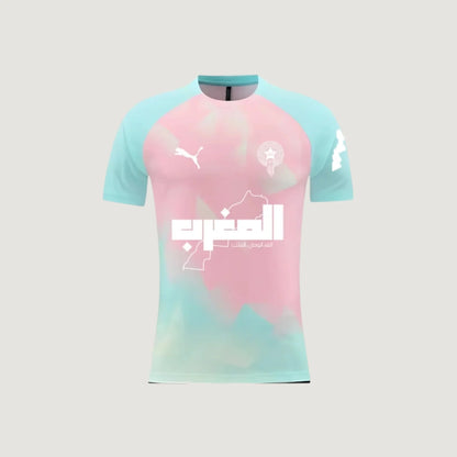 Maroc – Maillot Concept 2025 – Rose, Bleu
