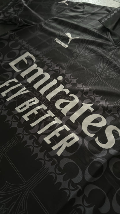 AC Milan - Maillot x PLEASURES Forth 23/24 - Noir
