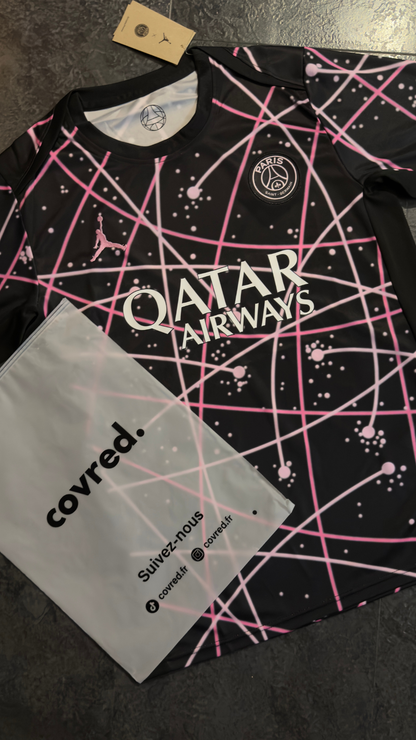Paris Saint-Germain – Maillot Entraînement 25/26 – Noir,Rose