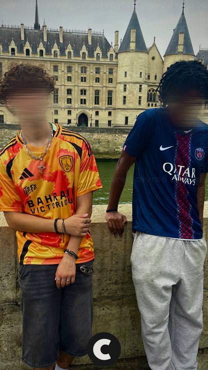 Paris FC - Maillot Ninho 2025 – Orange