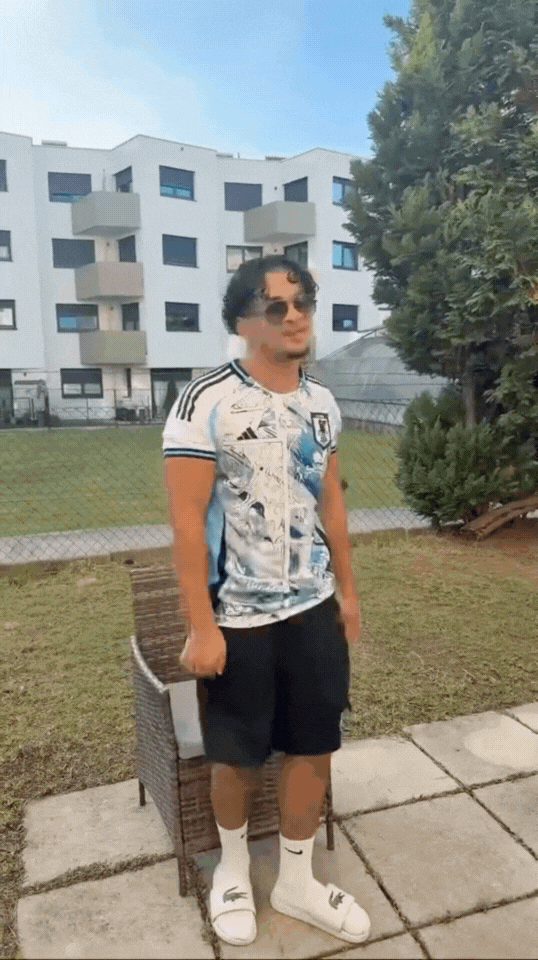 Japon - Maillot Concept - Bleu, Blanc