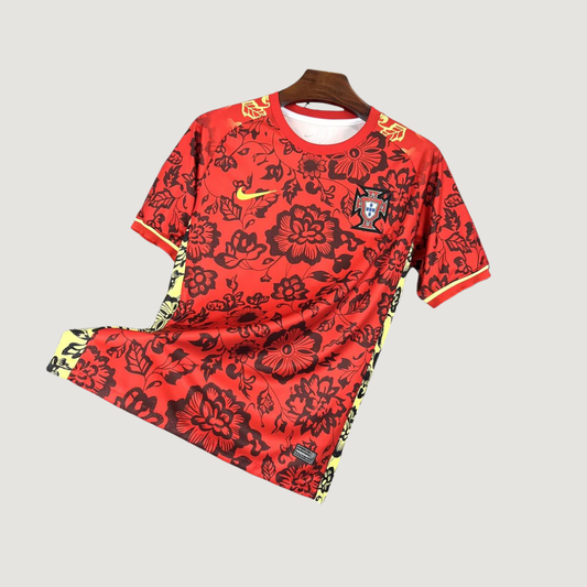 Portugal – Maillot Concept Fleurs 2025/26 – Rouge