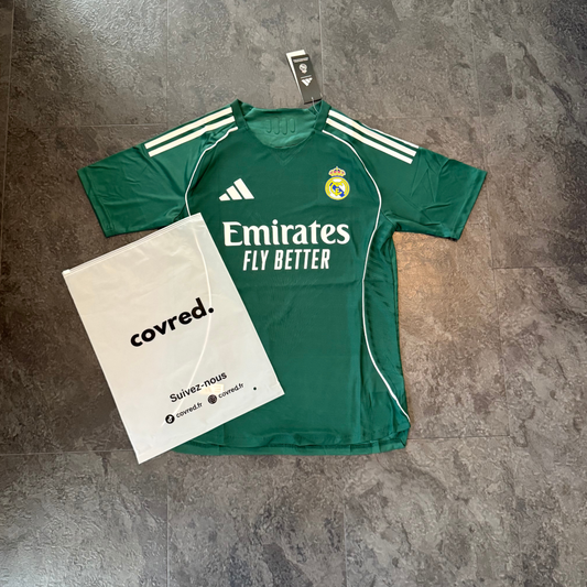 Real Madrid – Maillot Concept 2025/26 – Vert Émeraude