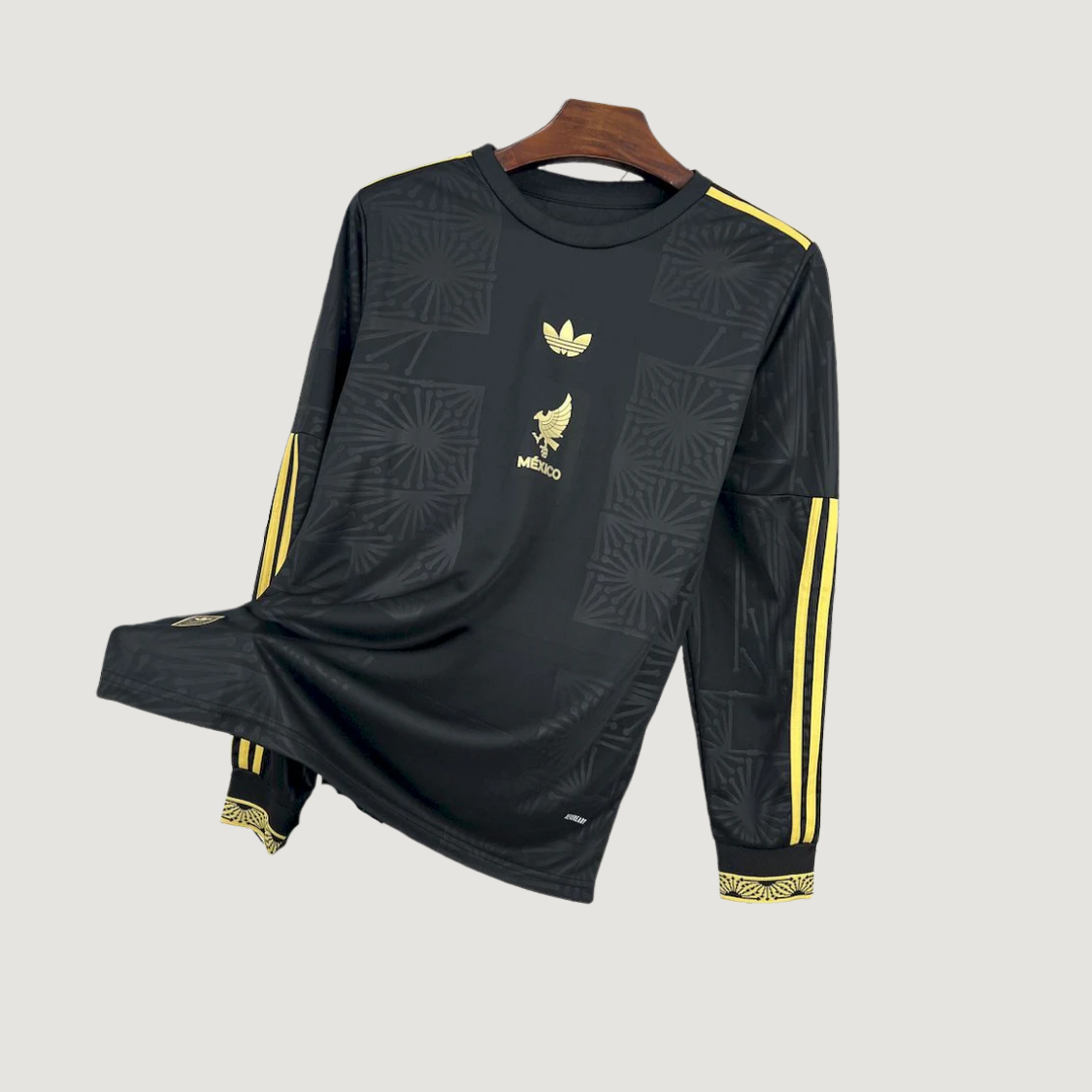 Mexique – Maillot Concept Manches Longues 2025 – Noir