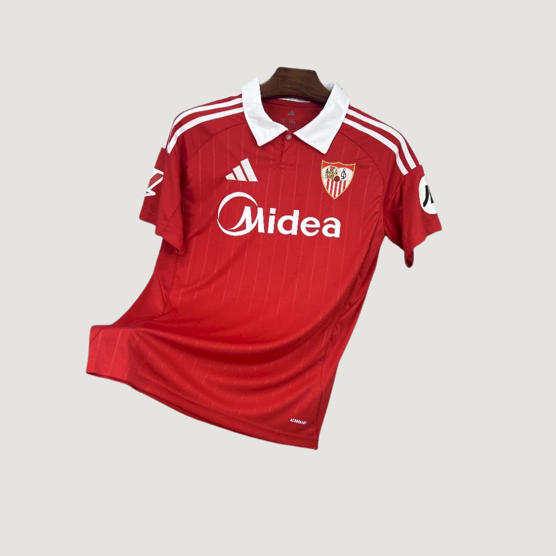 Sevilla FC – Maillot Domicile 2025/26 – Rouge, Blanc