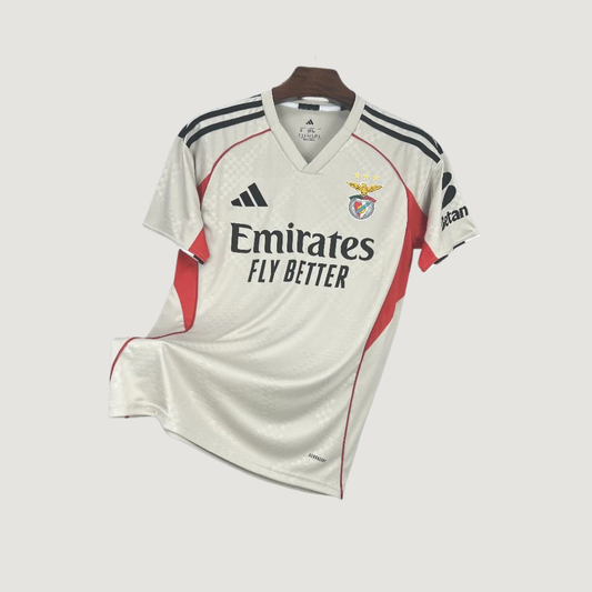 Benfica – Maillot Extérieur 2025/26 – Blanc