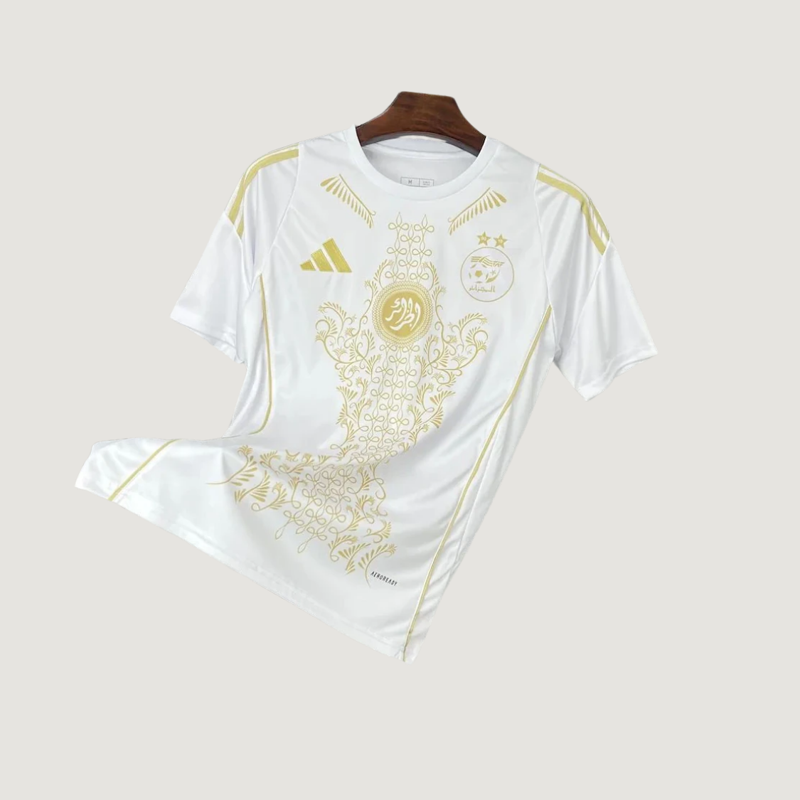 Algérie – Maillot Concept 2025/2026 – Blanc, Or