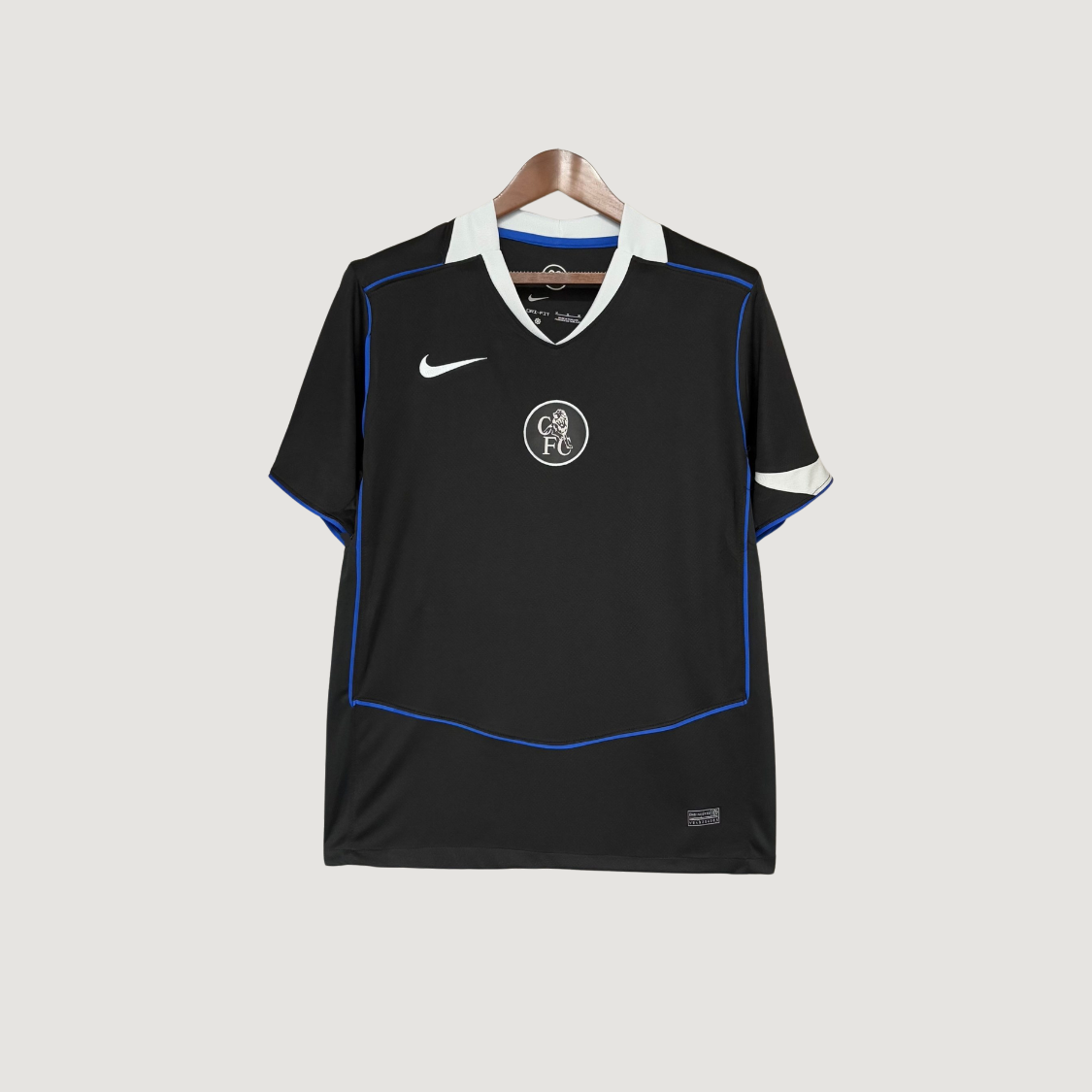 Chelsea FC – Maillot Third 2025/26 – Noir, Bleu Électrique