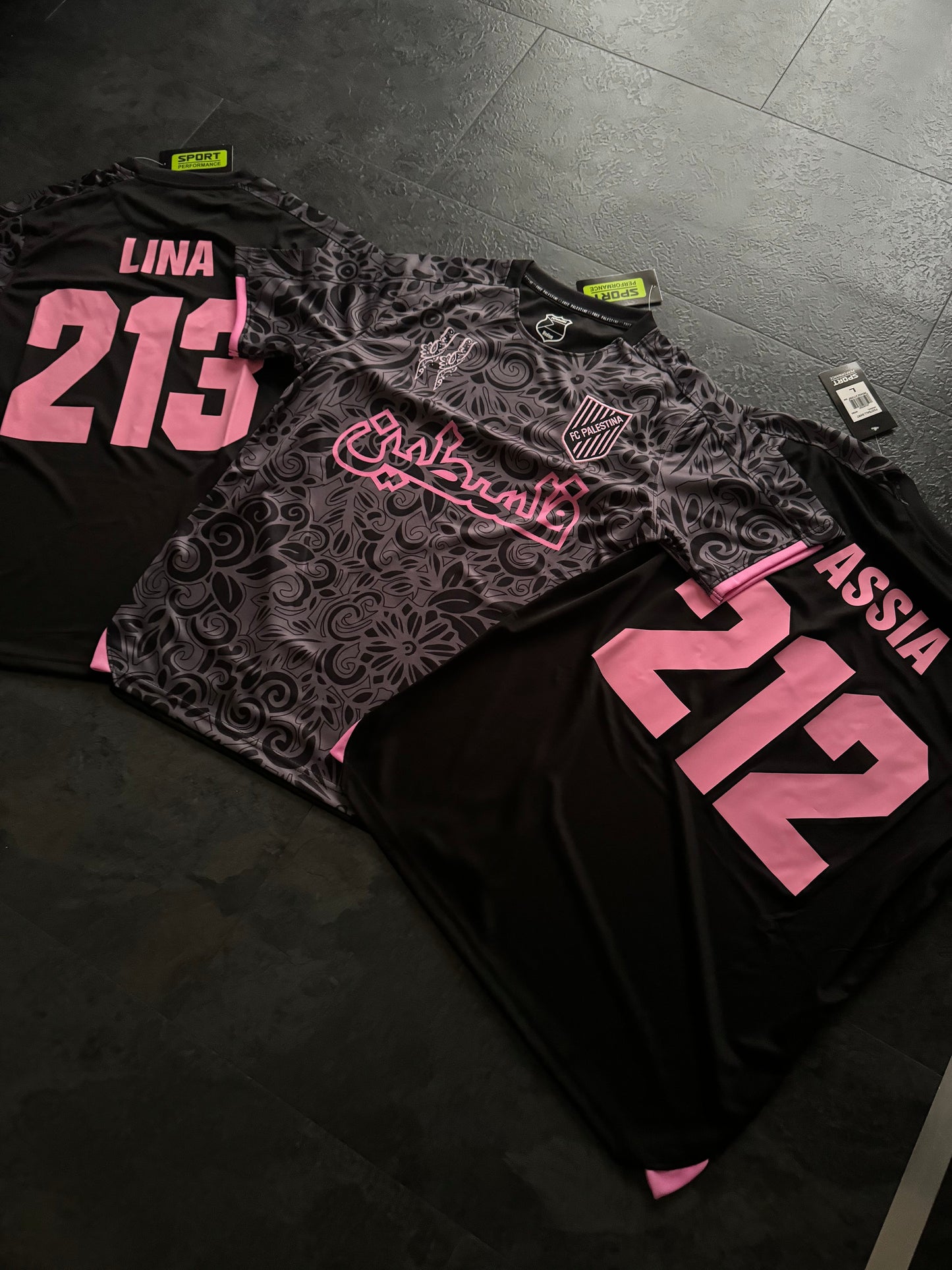 FC Palestine - Maillot Concept - Noir