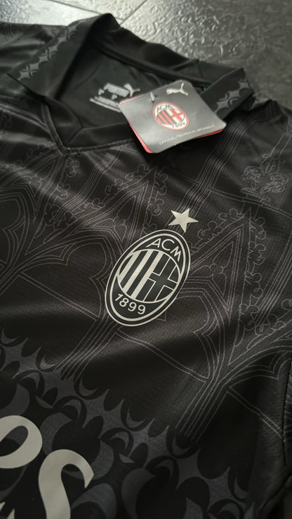 AC Milan - Maillot x PLEASURES Forth 23/24 - Noir