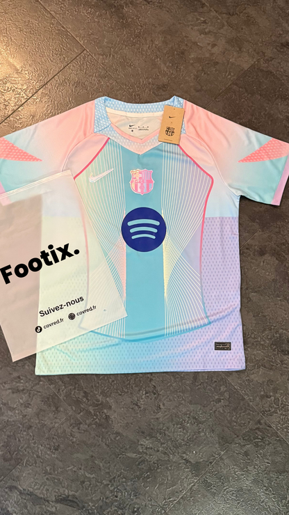 FC Barcelone – Maillot Concept 2025/26 – Édition Pastel