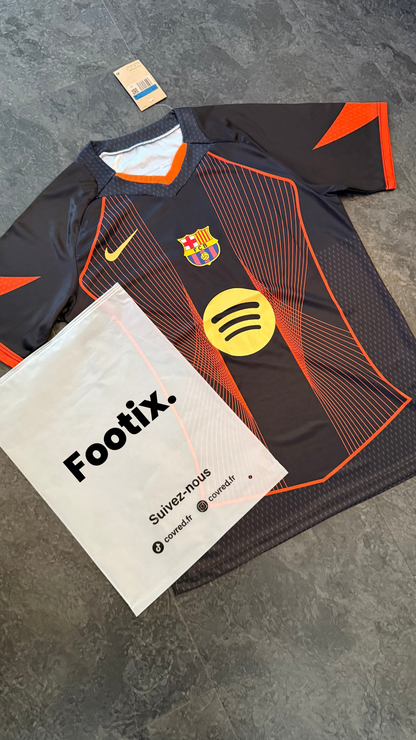 FC Barcelone – Maillot Concept 2025/2026 – Noir, Orange