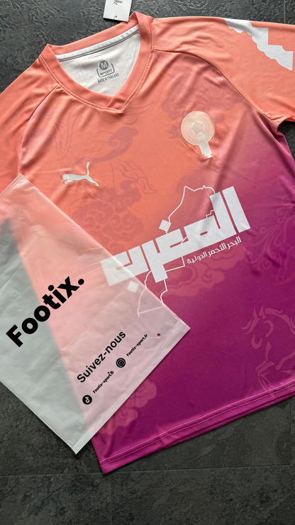 Maroc – Maillot Concept 2025 – Rose, Violet