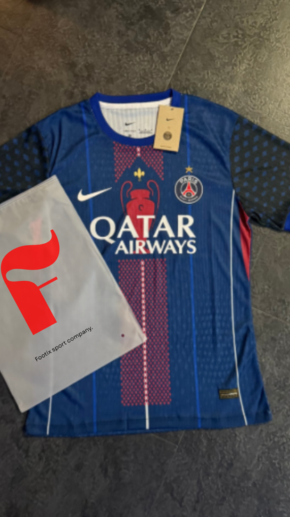 Paris Saint-Germain – Maillot Concept LDC 2025/26 – Bleu Marine, Rouge
